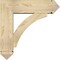 Ekena Millwork Thorton Arts and Crafts Rough Sawn Bracket w/ Offset Brace, Douglas Fir, 8"W x 28"D x 28"H BKT0806X28X28THR03RDF - alternate 3